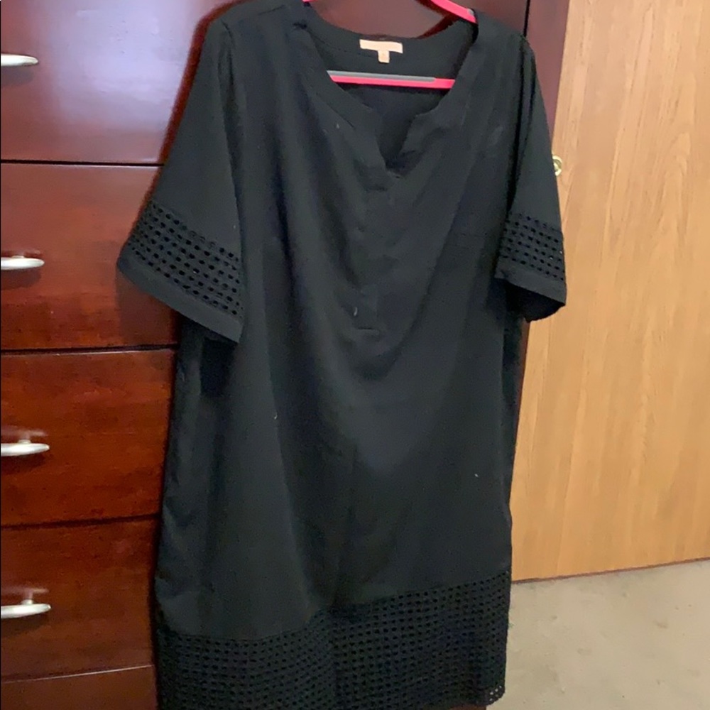 Black business casual dress